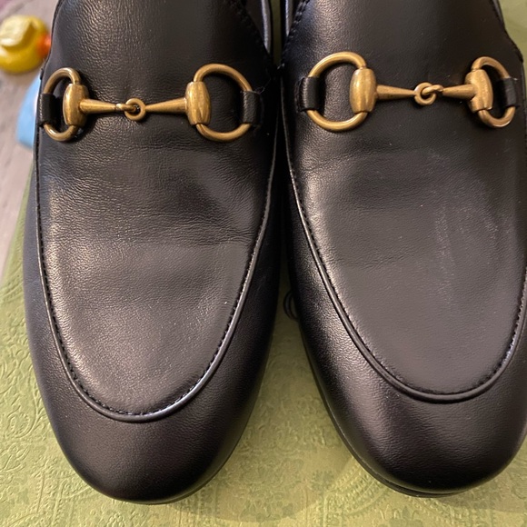 Gucci Brixton Leather Horsebit Loafers Size 35/5 *Floor sample* - Picture 13 of 14